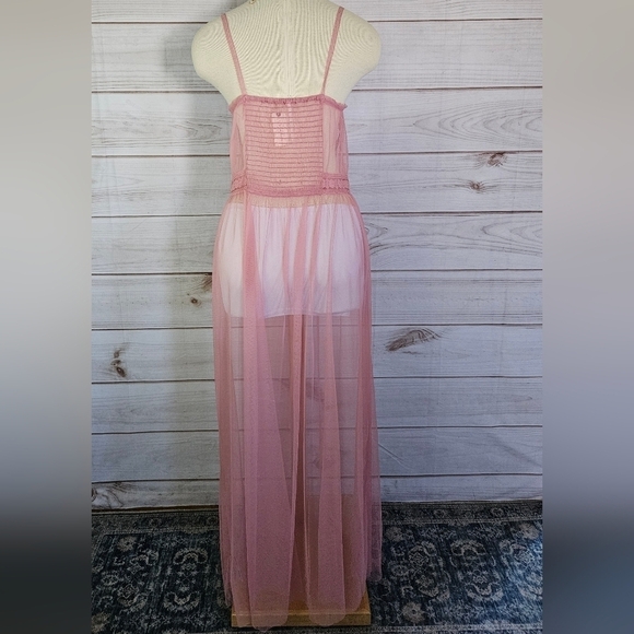 Anthropologie Pink Maxi Dress - Picture 10 of 14